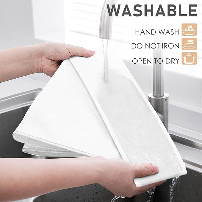 Criusia 3 Pack Sock Underwear Drawer Organizer Dividers, 64 Cell Fabric Foldable Cabinet Closet Organizers and Storage Boxes for Storing Socks, Panties, Ties (16+24+24 Cell, White) - Image 7