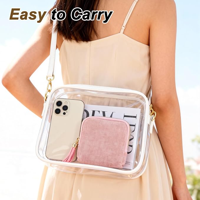 VOCOSTE Travel Jewelry Case, Portable Jewelry Organizer with 6 Independent Layers, Small Pouch Bag for Necklace Bracelet Rings Earring Storage, Women Gift Idea, Pink - Image 6