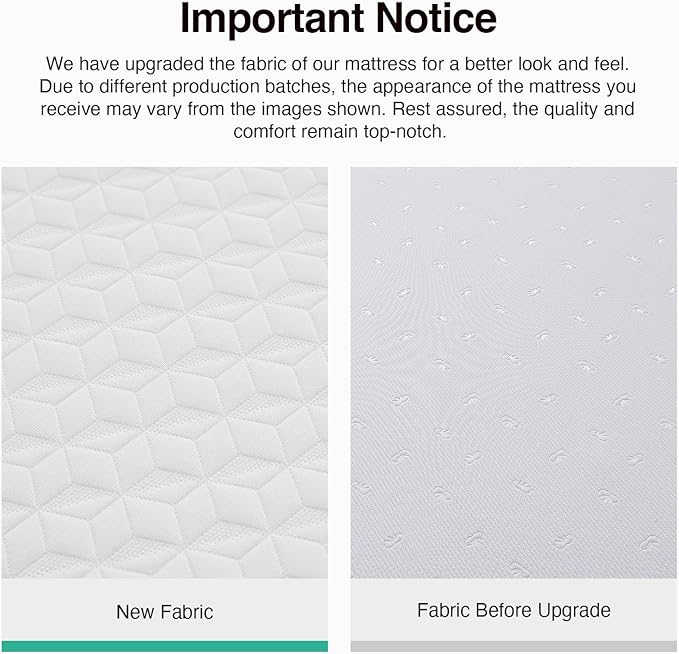 Novilla King Size Mattress, 10 Inch Memory Foam Mattress King for Balanced Support & Pressure Relief, Cooling Comfort for Nightlong Refreshment, CertiPUR-US Certified Mattress in a Box, Medium Firm