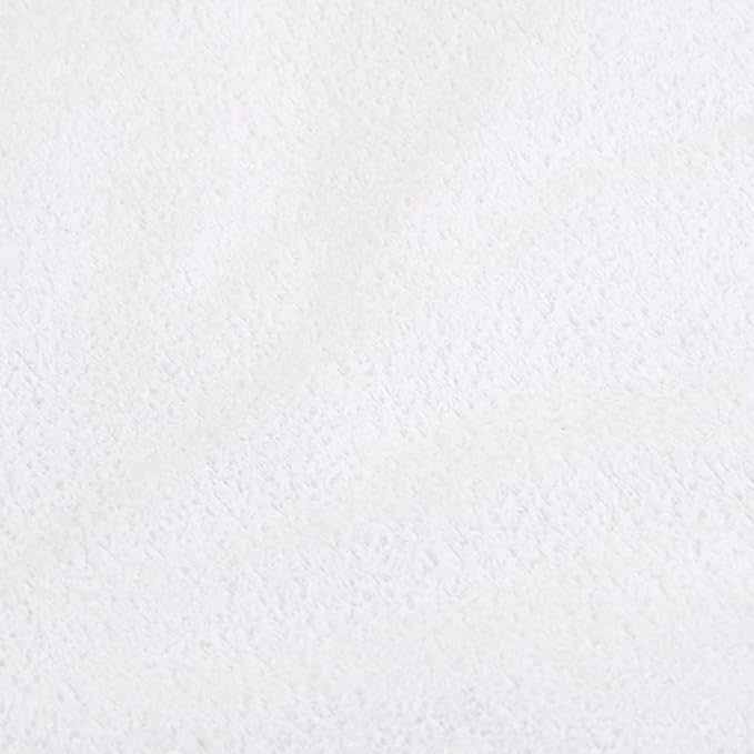 Amazon Basics Waterproof Breathable Mattress Protector, King Size, 18 inch Deep, Machine Washable, White