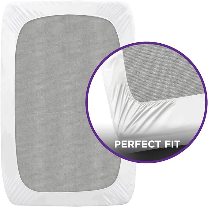 BLISSFORD Queen Plastic Mattress Protector - Heavy Duty, Fitted Vinyl - Plastic Mattress Cover, Rubber Sheets for Bedwetting Adult or Child, 100% Waterproof Fitted Sheet Queen