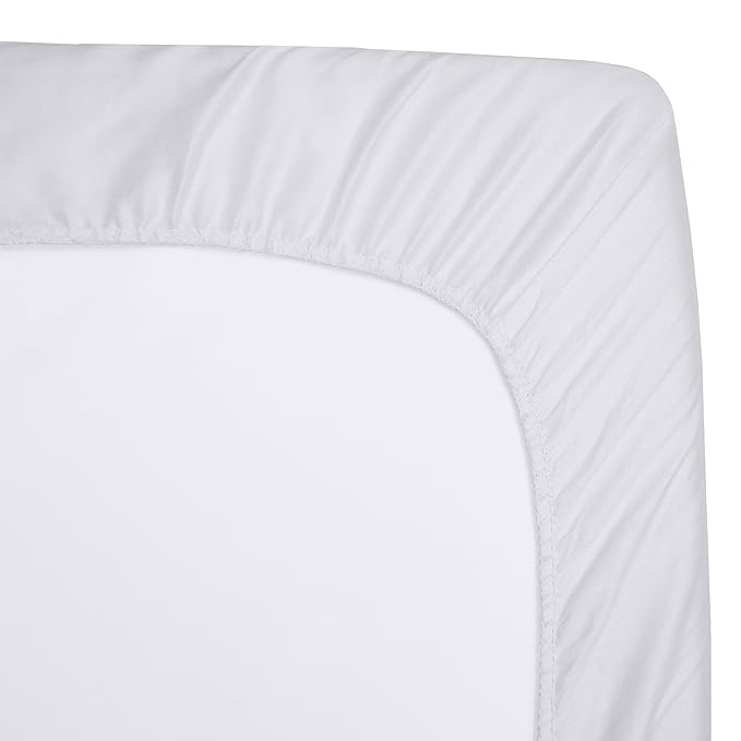 American Baby Company Waterproof Fitted Pack and Play Mattress Protector 39" x 27" - Quilted, Noiseless, Ultra-Soft & Breathable Playpen and Pack n Play Mattress Cover