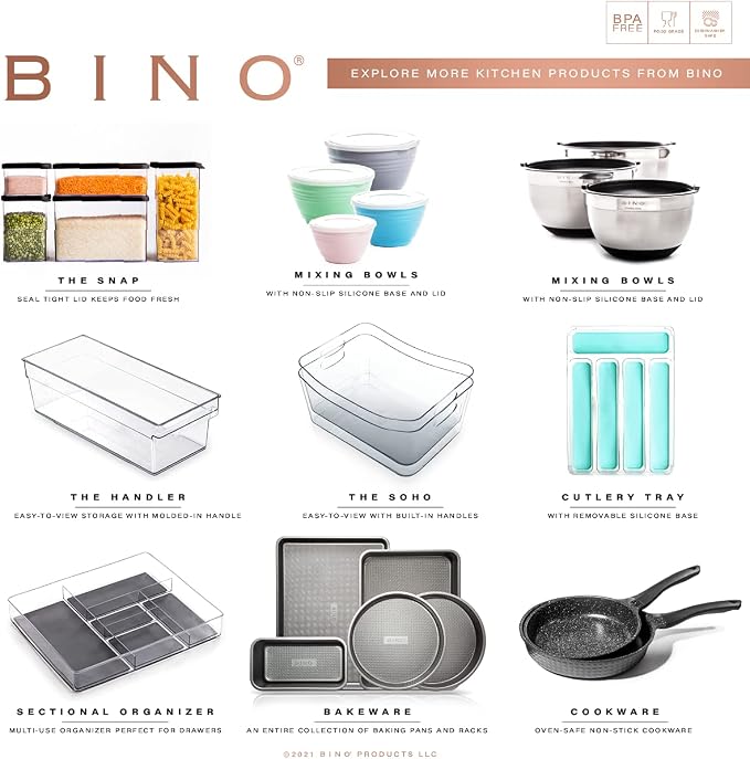 Bino 4-Piece Drawer Bin Set | THE MODULAR | Bathroom & Desk Drawer Organizer Bins - Large - Image 6