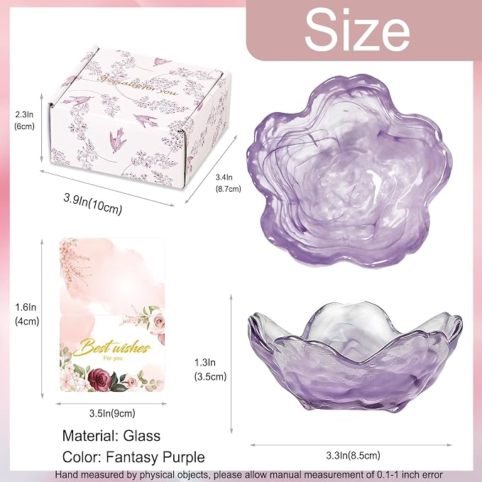 Flower Jewelry Dish Ring Holder Jewelry Tray Cute Vanity Organizer Room Decor Aesthetic Nightstand Bathroom Bedroom Decor Trinket Dish Small Valentine's Friendship Christmas Birthday Gifts for Women - Image 4