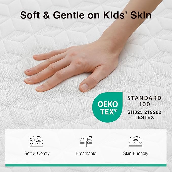 Novilla Full Mattress, 6 Inch Full Memory Foam Mattress for Pressure Relief & Comfort Sleep, with Spine Support for Kids, CertiPUR-US Certified Mattress in a Box, Medium Firm