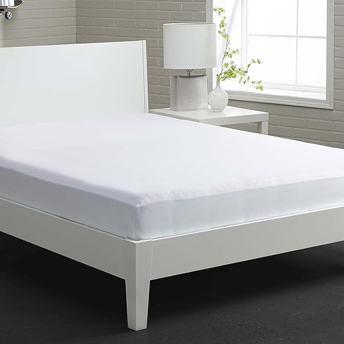 Bedgear California King Basic Mattress Protector - Lightweight, Noiseless, and Waterproof Fabric Cover for Bed - Washable and Breathable Mattress Pad - Protects Against Stains