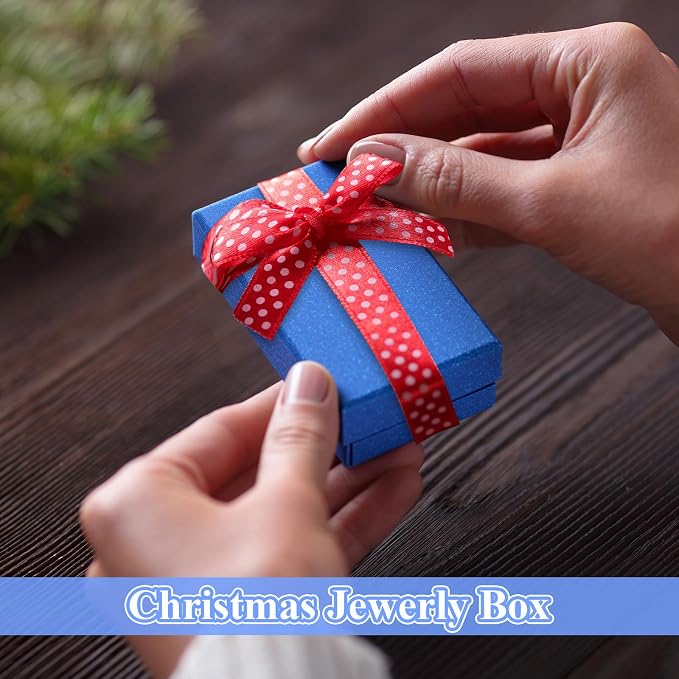 Batiyeer 36 Pcs Cardboard Jewelry Gift Boxes Jewelry Boxes Packaging Small Earring Gift Box with Lids for Necklace Ring Bracelet Party - Image 4
