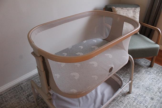 Baby Bassinet Mattress Topper, Waterproof Replacement Pad with Removable & Washable Mattress Covers (for Maxi-COSI Lora)