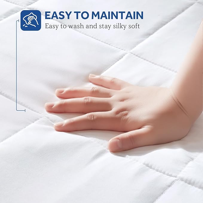 Sealy Electric Mattress Pad Twin Size, 10 Heating Settings Heated Mattress Pad, Bed Warmer with Single Controller & Auto Off 1-12 Hours, Fit Up to 15 Inch, Machine Washable, 39"x75"