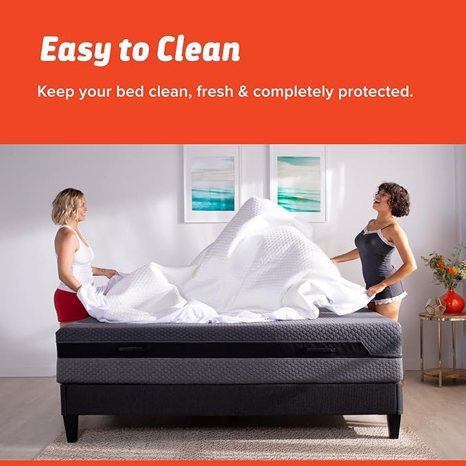 Layla Mattress Protector, Cooling, Breathable, Waterproof, 3 Models, Fits California King
