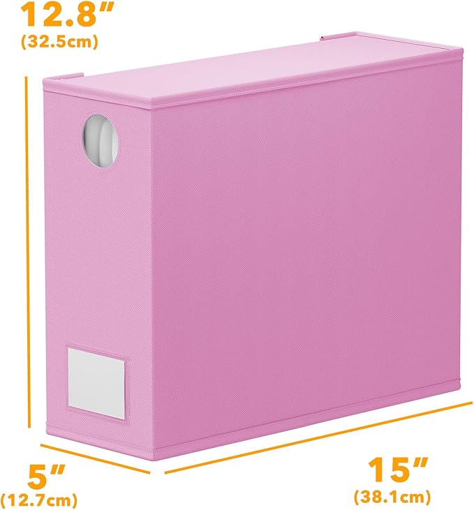 SpaceAid 9 Pack Bed Sheet Organizers and Storage, Foldable Sheet Organizer with Window for Linen Closet, Set Folder Keeper for Queen & King Size Bedding Storage (Pink) - Image 7
