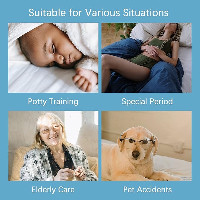 Twin Mattress Protector Fully Zippered Encased Waterproof Urine Proof Cover for Kids and Pets, Fits 6-9 Inch Depth