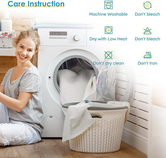 Cozymaker Full Size 100% Waterproof Mattress Protector, Cooling Mattress Cover Fitted 8-21" Deep Pocket, 3D Air Fabric Soft Breathable Noiseless Washable