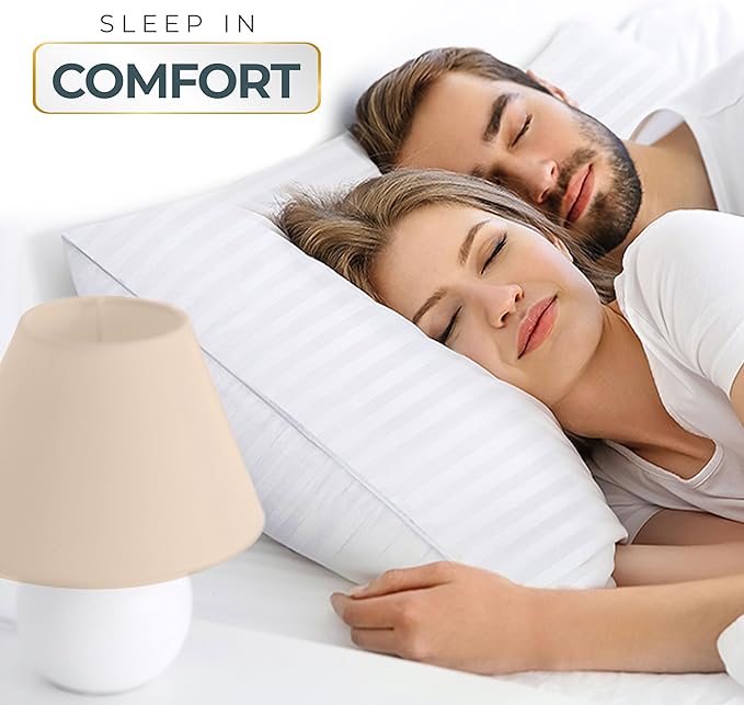 Utopia Bedding Bed Pillows for Sleeping King Size (White), Set of 2, Down Alternative Pillow for Sleeping, Cooling Hotel Quality Pillow Set for Back, Stomach or Side Sleepers