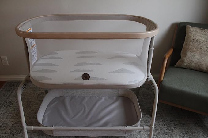 Baby Bassinet Mattress Topper, Waterproof Replacement Pad with Removable & Washable Mattress Covers (for Maxi-COSI Lora)