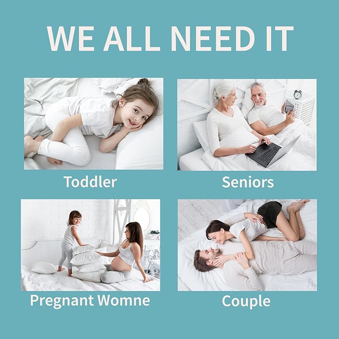Twin Mattress Protector Waterproof- Washable Mattress Cover Twin Size Fitted Bed Pad Noiseless Plastic Protection Up to 18” Allergy Mattress Protector Soft&Breathable（White）
