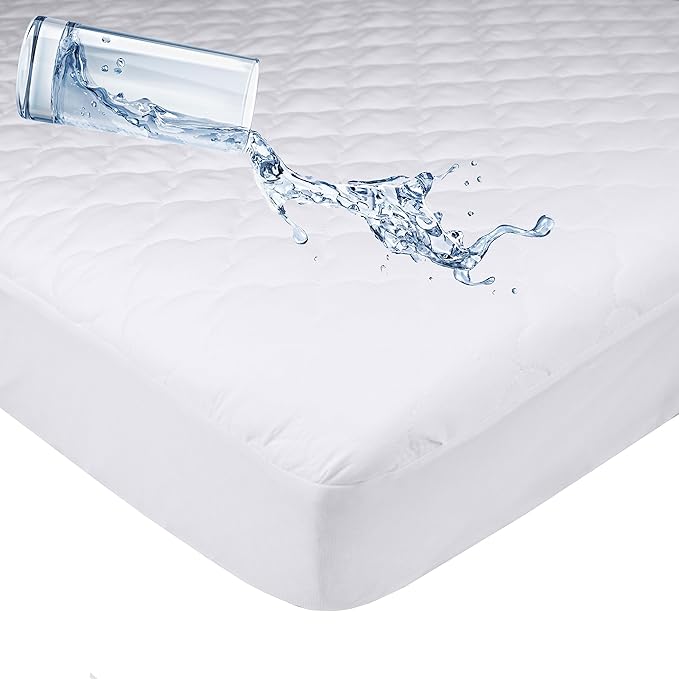 American Baby Company Waterproof Fitted Crib Mattress Protector 52" x 28" - Quilted, Noiseless, Ultra-Soft & Breathable Crib & Toddler Mattress Pad Cover