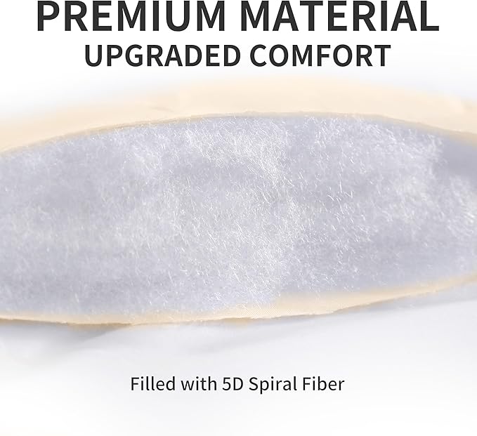 SLEEP ZONE Twin XL Quilted Fitted Mattress Pad, Cooling Mattress Protector, Breathable Fluffy Soft Mattress Topper, Stretches up to 21 Inch Deep Pocket, All Season Use (Beige, Twin XL)