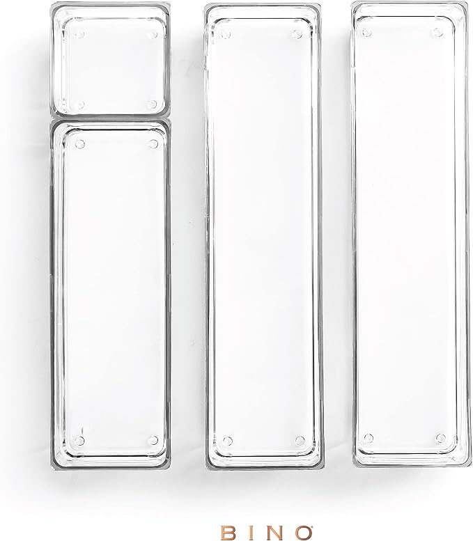 Bino 4-Piece Drawer Bin Set | THE MODULAR | Bathroom & Desk Drawer Organizer Bins - Large - Image 5