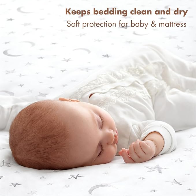 Baby Waterproof Bed Pad Washable Mattress Pad Reusable Underpads Bed Wetting Incontinence Cover for Baby Toddler Children and Adults