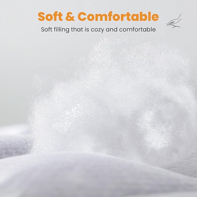 MATBEBY RV King Mattress Pad - Cooling Breathable Mattress Topper, Quilted Fitted Mattress Protector, Pillow Top Mattress Cover with 8-21" Deep Pocket, Soft, Machine Washable, White, 72x80 Inches
