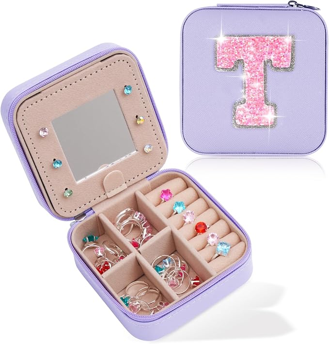 Uygafly Teacher Appreciation Gifts for Women - Lavender Jewelry Case | Perfect for Teacher's Day, Retirement, or Birthday by Uygafly