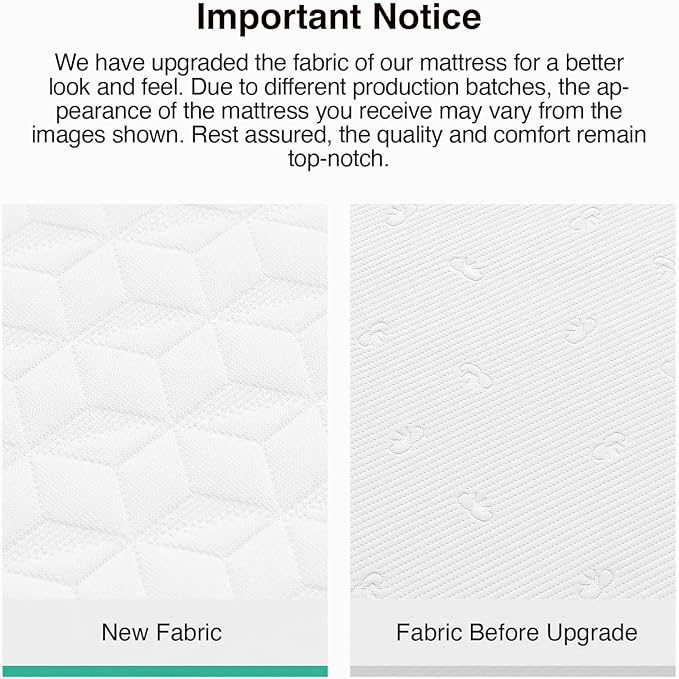 Novilla Full Mattress, 6 Inch Full Memory Foam Mattress for Pressure Relief & Comfort Sleep, with Spine Support for Kids, CertiPUR-US Certified Mattress in a Box, Medium Firm