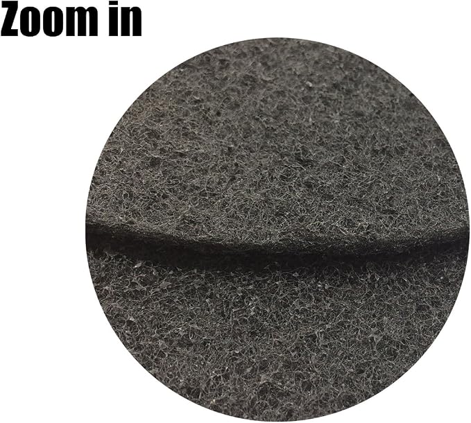 6.7inch Charcoal Filters for Kitchen Compost Bin Pail Replacement Filter Countertop Home Bucket Refill Sets, Round - Image 3