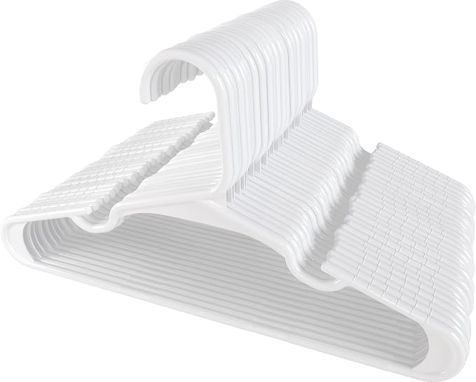 Utopia Home 360 Pack Kids Hangers - 11.5 Inch Plastic Baby Hangers for Closet - Childrens Hanger for Clothes & Infant Hanger for Closet - Ideal for Everyday Standard Use (White) - Image 8