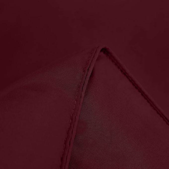 Utopia Bedding Twin Comforter Duvet Insert, Quilted Burgundy Comforter with Corner Tabs, Box Stitched Down Alternative Comforters Twin Size 64 x 88 inches