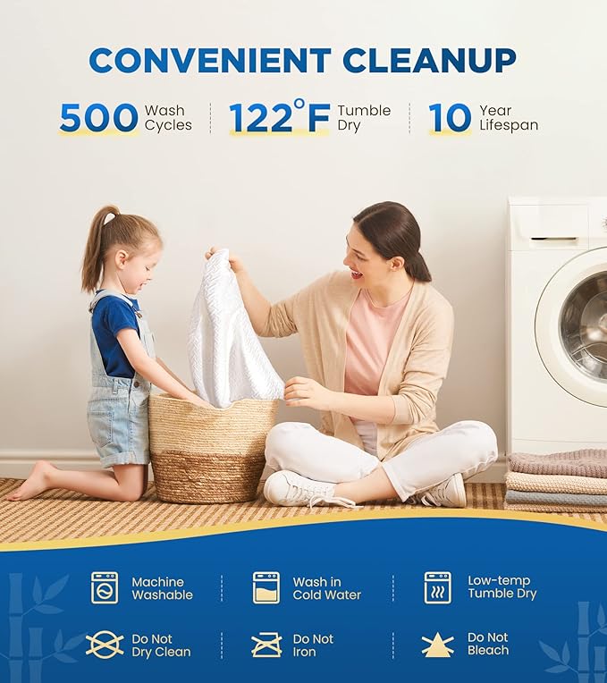 Premium 100% Waterproof Twin XL Mattress Protector Breathable Cooling 3D Air Fabric Mattress Cover Smooth Soft Hypoallergenic Noiseless Bed Cover Machine Washable Vinyl Free 8-21'' Deep Pocket