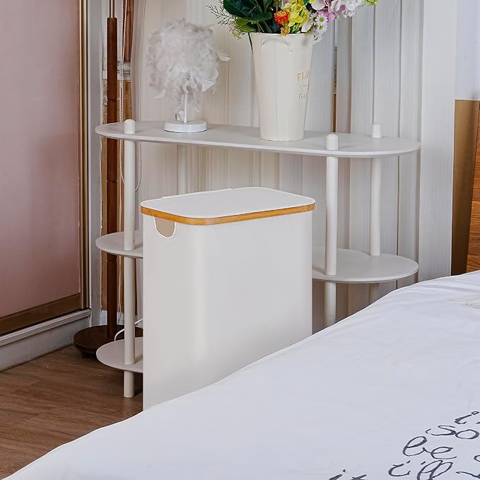 Laundry Basket with Wheels,100L Hampers for Laundry,Large Laundry Hamper with Lid and Bamboo Handles,Collapsible & Waterproof Tall Cloth Hamper for Dormitory Family，Beige - Image 5