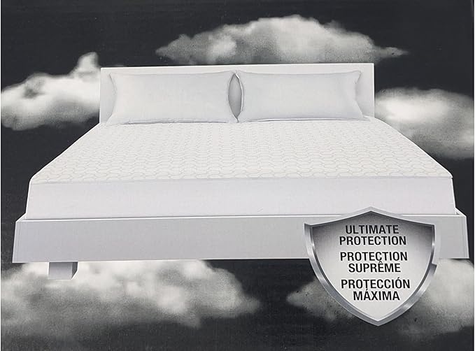 Protect-A-Bed Mattress Protector – Waterproof, Breathable, Tencel Lyocell Top – Available in Queen & King Sizes (King)