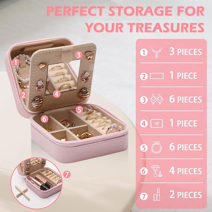 GAOLZIUY Teacher Appreciation Gifts for Women, Teacher Jewelry Box, Birthday Retirement Graduation Thank You Gifts for Teachers, It Takes a Big Heart to Shape Little Minds Jewelry Case - Image 4