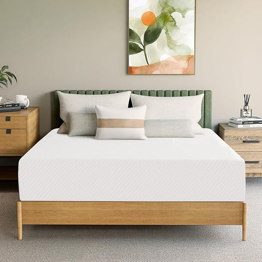 Neo Sleep 12 Inch Full Cooling Gel Memory Foam Mattress for Cool Sleep Medium Firm Pressure Relieving CertiPUR-US Certified Foam, Comfort & Supportive Mattress in a Box Fiberglass Free (Full, 12 in)