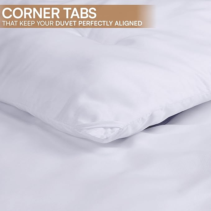 Utopia Bedding All Season Down Alternative Quilted Twin XL Comforter, Duvet Insert with Corner Tabs, Machine Washable, Bed Comforter (White)
