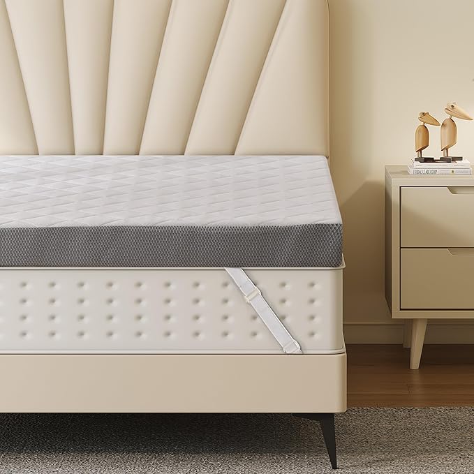 Extra Firm Mattress Topper Twin Size 3 Inch, Pain Relieving Foam Bed Topper for Extra Support, High-Density Foam Mattress Pad with Removable Cover, No Smell, CertiPUR-US Certified, 75'' x 38''