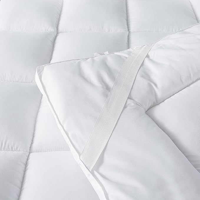 Mattress Topper King Size Pillowtop Mattress Cover Cooling Mattress Pad 2 Inch Thick