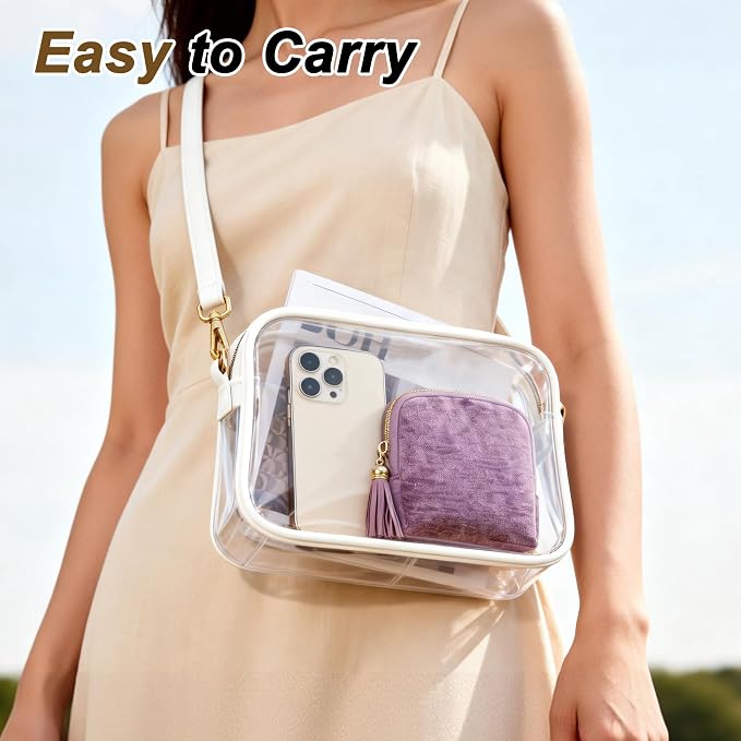 VOCOSTE Travel Jewelry Case, Portable Jewelry Organizer with 6 Independent Layers, Small Pouch Bag for Necklace Bracelet Rings Earring Storage, Light Purple - Image 6