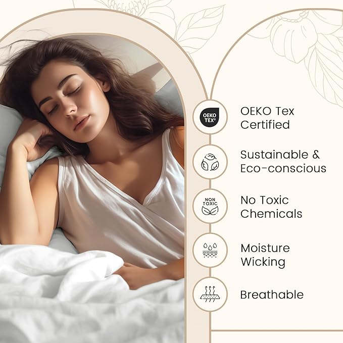 100% Egyptian Cotton Bed Sheets Full Size Bed Set, 800TC Sateen Weave 15" Deep Pocket Full Sheet Set, Soft Breathable Cool Sateen Weave 4PC Egyptian Cotton Sheets, No Pill & Shrink - Light Blue