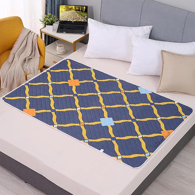 2 PCS Waterproof Mattress Pad, Bed Pads Washable Waterproof, Reusable Pads and Bed Pads, Washable and Reusable Mattress, 27.5 * 35.5 inch