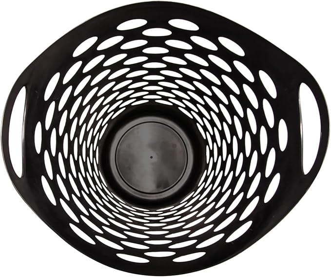 Flex Carrying Handles Laundry Hamper, Black - Image 4