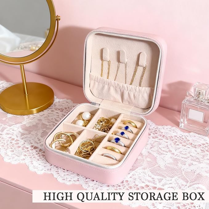 Funny Not Today Jewelry Organizer Case Small Portable Jewelry Organizer Box Christmas Birthday Gifs for Women Girls - Image 3