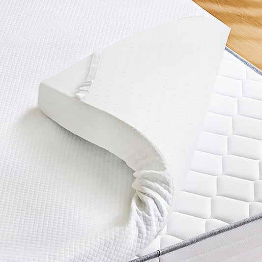 Sweetcrispy Mattress Topper King with Removable Soft Cover, Memory Foam 2 Inch Thick Gel Infused Cooling Toppers Pad for King Size Bed, Sleeper Sofa, RV, Camper, CertiPUR US Certified
