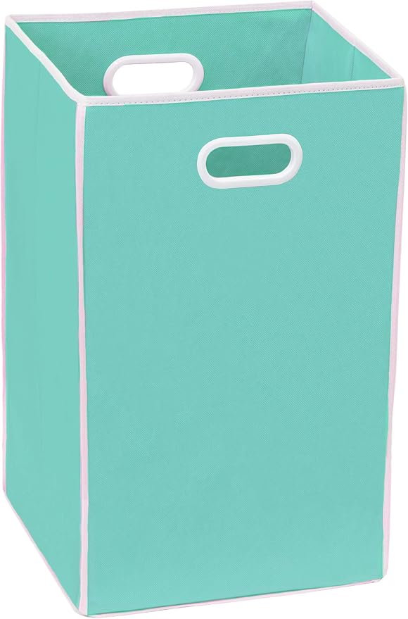 Simple Houseware Foldable Closet Laundry Hamper Basket, Turquoise by SimpleHouseware