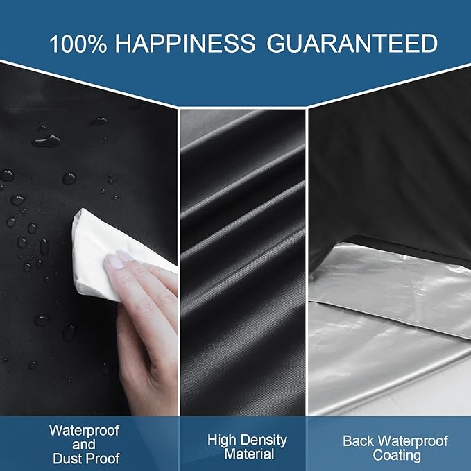 Mattress Bags for Moving and Storage Queen Size, Waterproof Mattress Protector Mattress Cover with Heavy Duty Handles, Strong Zipper, Reusable Thick Moving Supplies & Moving Bags, Black