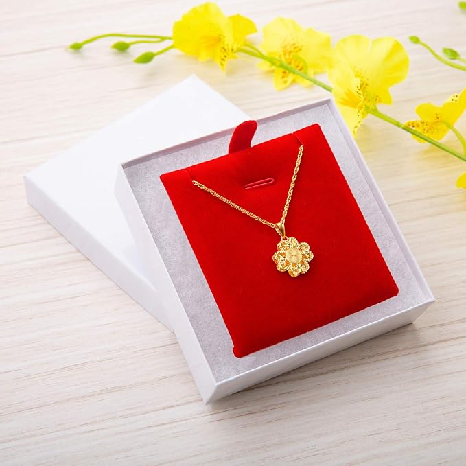 GEFTOL Jewelry Gift Boxes 20 Pack 3.5x3.5x1 Inch Cardboard Jewelry Boxes,Small Gift Boxes for Jewelry Earrings Necklaces Handmade Bangles Bracelets(White) - Image 4