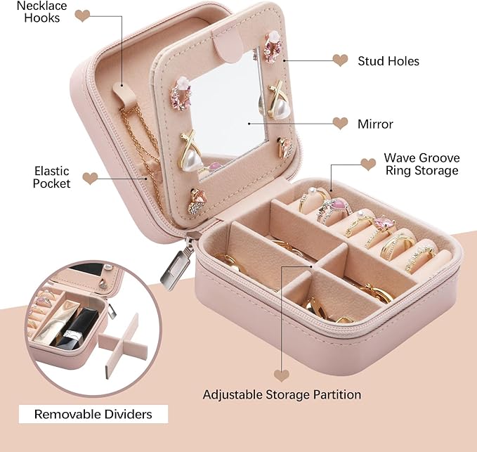 Dancer Dance Gifts Jewelry Box, Era Gifts for Dancers Friends, Teammate Travel Jewelry Case - Image 2