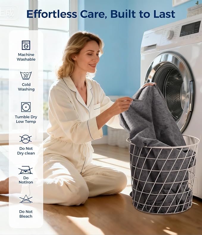 Waterproof Mattress Protector Queen Size, Soft Breathable Mattress Pad with Deep Pocket 8"-21", Noiseless 3D Air Fabric Cooling Mattress Cover for Bed, Machine Washable, Grey