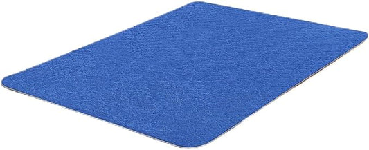 Couples Waterproof Mat Lover Reusable Stainproof Blanket Quiet Easy Use Towel Protector for Adult Multi Functional Bed Sheets Couple Messy Play Pleasure Comfort(Blue,54 x 34 Inch)